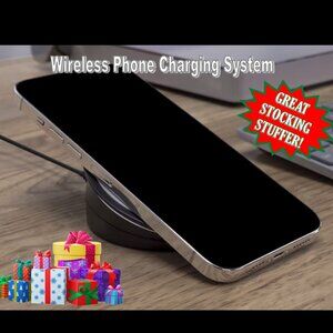 Wireless Phone Charger - USB - Rotating Charging Pad (Brand New) by Utilitech